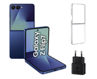 Samsung Galaxy Z Flip7 12/512GB Granatowy + Clear Case + Charger - 1347407 - zdjęcie 1
